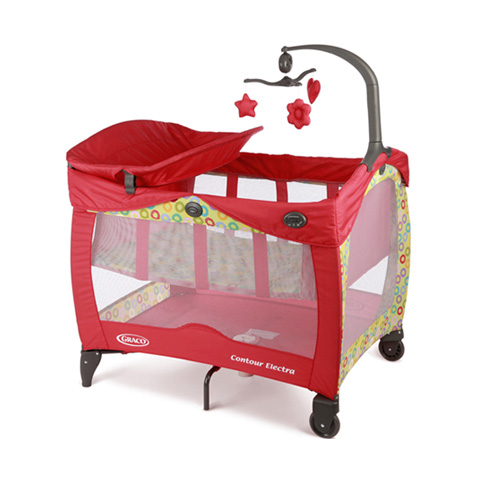 Lettini da viaggio - Lettino da viaggio Contour Electra Vibe Grazia by Graco