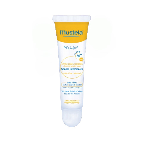 Prodotti solari - Crema schermo zone sensibili - speciale pelli intolleranti SPF 50+ 15 ml. [8701518] by Mustela