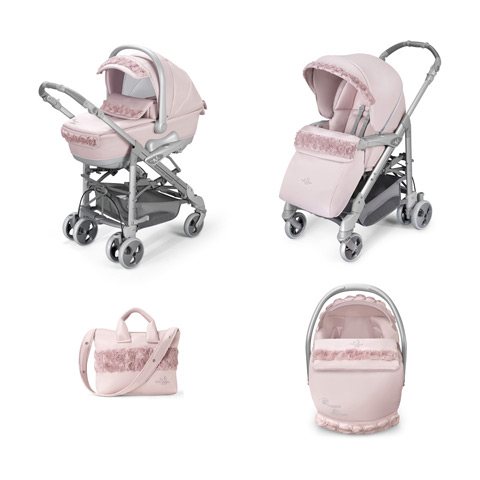 poussette trio neonato